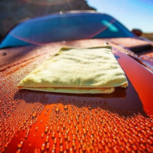 Рушник мікрофібровий - Meguiar's Supreme Shine Microfiber Towel 40х60 см. жовтий (X2010EU)