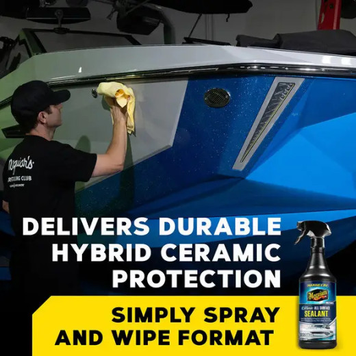 Універсальний гібридно-керамічний захист - Meguiar`s Hybrid Ceramic Marine\RV All Surface Sealant 946 мл. (M250132)