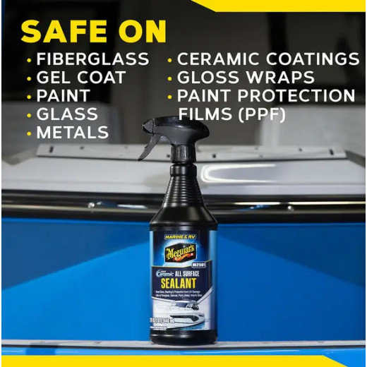 Універсальний гібридно-керамічний захист - Meguiar`s Hybrid Ceramic Marine\RV All Surface Sealant 946 мл. (M250132)