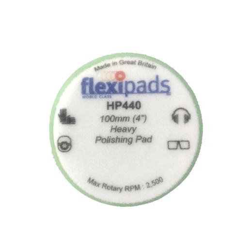 Полірувальний круг середньої жорсткості - Flexipads PRO-Classic 100 мм. зелений (HP440)