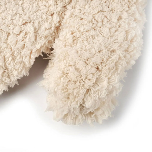 Рукавичка плюшево-мікрофіброва для миття авто - MaxShine Plush Microfiber Wash Mitt 650 gsm бежевий (1140001B)