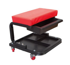 Стілець автослюсаря з інструментальною полицею