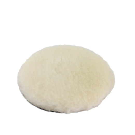 Полірувальний круг лама антиголограмный - Prewashed Lambswool White Knitted Polishing 150 мм (77-216)