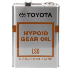 Трансмісійне мастило, 4 л TOYOTA Hypoid Gear Oil LSD 85W-90