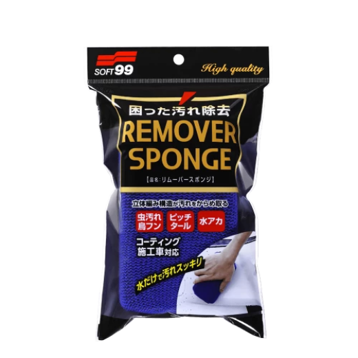 Спонж, що очищує органіку SOFT99 Remover Sponge