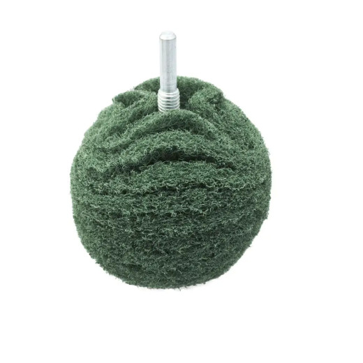 Куля полірувальний для металу - Flexipads Scruff Ball Medium Green 75 мм. 3