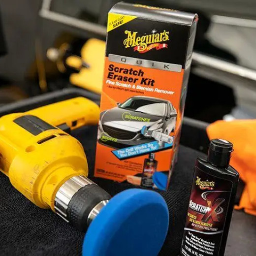 Набір для швидкого видалення подряпин - Meguiar's Quik Scratch Eraser Kit (G190200)