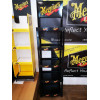 Пластиковий стенд під автохімію - Meguiar's Display Rack 206x38x52 см. чорний (ST022)