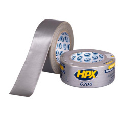 Стрічка армована одностороння HPX6200 48мм х 25м срібляста