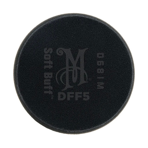 Полірувальний круг м'який - Meguiar's DA Soft Buff Foam Finishing Pad 140 мм. чорний (DFF5)