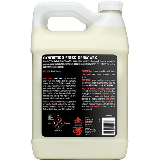 Синтетичний віск спрей - Meguiar's Detailer Synthetic X-Press Spray Wax 3,79 л. (D15601)