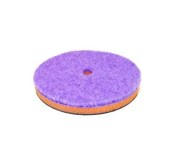 Полірувальний круг гібридна шерсть на поролоні - Lake Country Purple foamed wool pad 125 мм. (HD-2550-WH)