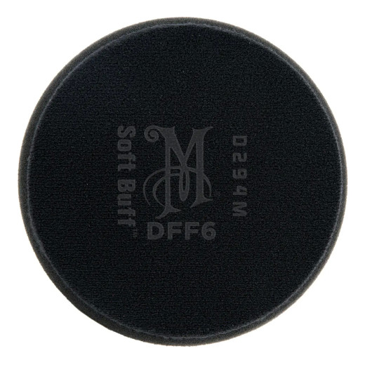 Полірувальний круг м'який - Meguiar's DA Soft Buff Foam Finishing Pad 159 мм. чорний (DFF6)