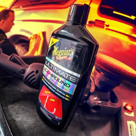 Мікроабразивна поліроль для кузова - Meguiar's Ultimate Compound 450 мл. (G17216)