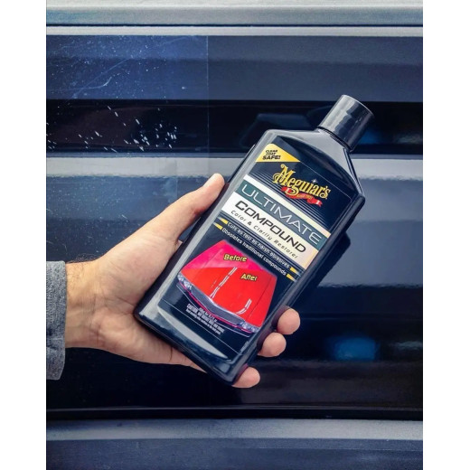 Мікроабразивна поліроль для кузова - Meguiar's Ultimate Compound 450 мл. (G17216)