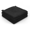 Набір рушників 5 шт. - MaxShine General Purpose Microfiber Towel 40x40 см. чорний (1104040B)