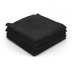 Набір рушників 5 шт. - MaxShine General Purpose Microfiber Towel 40x40 см. чорний (1104040B)