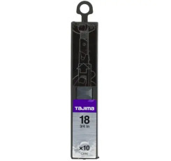 Сегментні леза Premium 18мм TAJIMA DORA Endura Black Blades, 10 шт. (CB50)