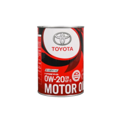 Синтетичне моторне мастило, 1 л TOYOTA Motor Oil SN 0W-20