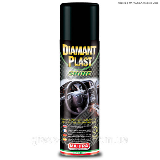 ПОЛІРОЛЬ ПЛАСТИКУ DIAMANTPLAST SHINE SPRAY 500 ML