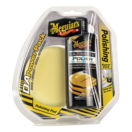 Набір для полірування кузова - Meguiar's DA Polishing Power Pack (G3502INT)