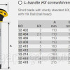 PROXXON 22412, Викрутка HX з L-подібною ручкою