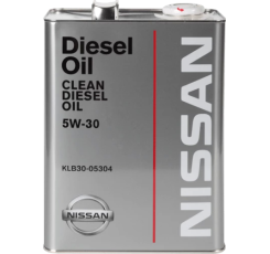 Синтетичне моторне мастило, 4 л NISSAN Clean Diesel DL-1 5W-30
