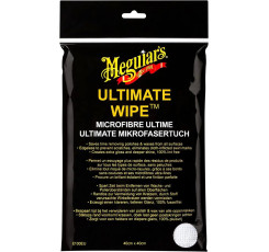 Рушник мікрофібровий - Meguiar's Ultimate Wipe Polishing Cloth 40х40 см. білий (E100EU)