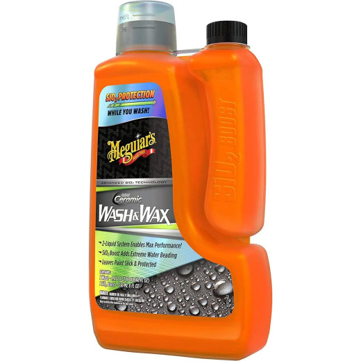 Автошампунь Meguiar`s гібридно керамічний Hybrid Ceramic Wash & Wax 1,41 л