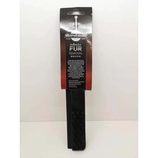 Щітка для видалення шерсті - Buff and Shine Pet Remover Rubber Brush чорний (FG-BRUSH)