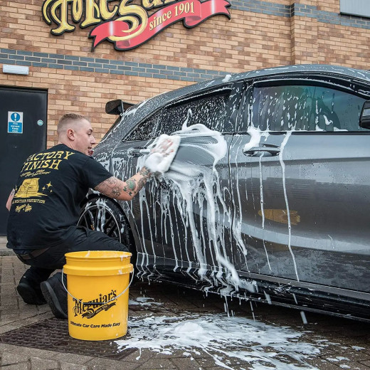 Відро пластикове для мийки авто - Meguiar's Yellow Bucket 19 л. жовтий (RG203)