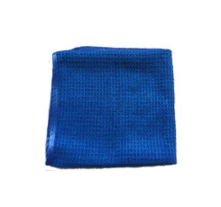 Вафельное полотенце для сушки кузова - Buff and Shine Blue Waffle Microfiber 360 гсм. 40x60 см. синий (MF-BWF)
