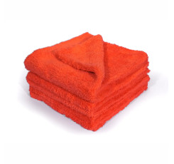 Набір рушників для розполірування восків 3 шт. - MaxShine Microfiber Wax Removal Towel 40x40 см. 500 gsm помаранчевий (10104040O)