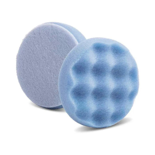 Полірувальний круг рифлений глейз - Lake Country Waffle Pro Blue Finessing Foam 76 мм. (WP-9235-76MM)