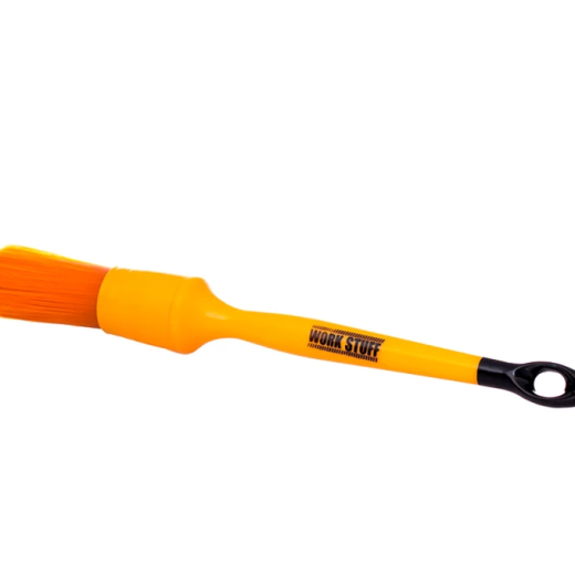 Хімстійкий синтетичний пензель Work Stuff Detailing Brush Albino Orange 24 mm