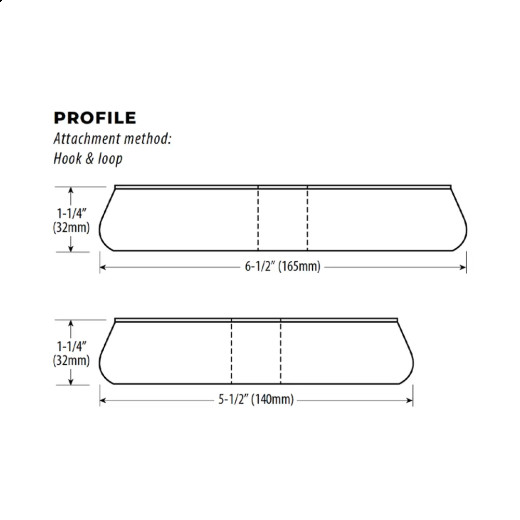 Поролоновий коло екстра жорсткий сірий - Lake Country GREY Foam Heavy Cutting Pad 125 мм. (FR-HGREY 5.5)