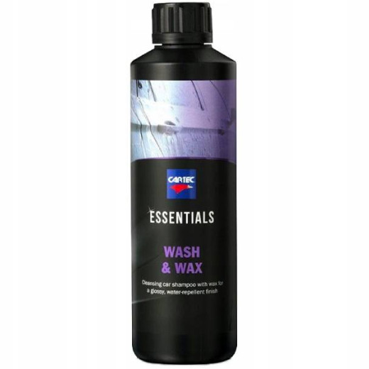 Шампунь Cartec для ручного миття авто Essentials Wash and Wax Shampoo 500 мл