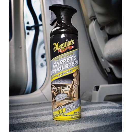 Пінний очищувач для карпету та килимів салону - Meguiar's Carpet & Upholstery Cleaner 539 г. (G9719)