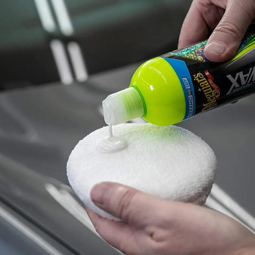 Набір аплікаторів мікрофібрових - Meguiar's Even Coat Applicator Pads 2 шт. білий (X3080EU)