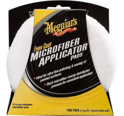 Набір аплікаторів мікрофібрових - Meguiar's Even Coat Applicator Pads 2 шт. білий (X3080EU)