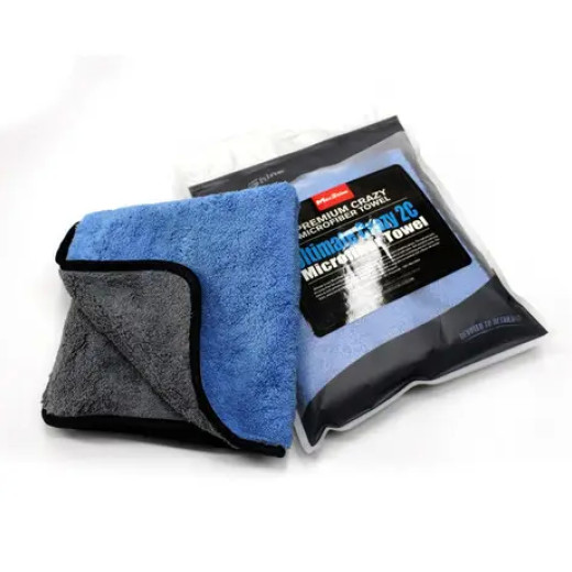 Рушник мікрофібровий - MaxShine Microfiber Towel 40x60 см. 600 gsm сіро-голубий (1114060GB)