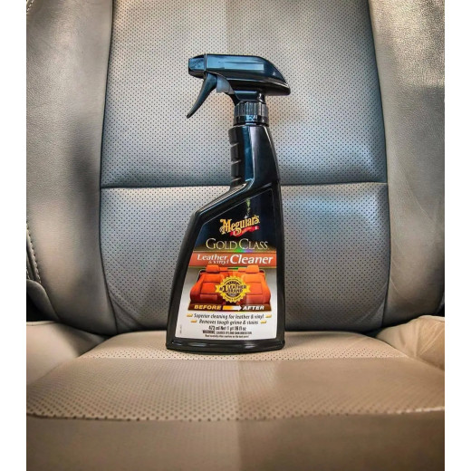 Очищувач Meguiar's для шкіри та вінілу Gold Class™ Leather & Vinyl Cleaner 473 мл