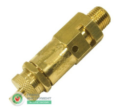Клапан запобіжний латунний 3/8" для компресора