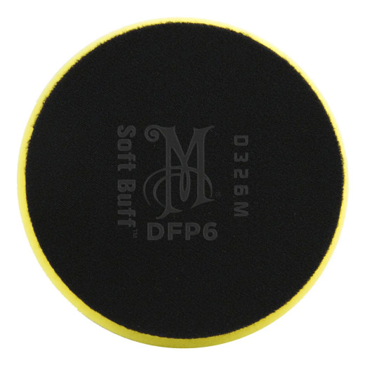 Полірувальний круг середньої жорсткості - Meguiar's DA Soft Buff Foam Polishing Pad 159 мм. жовтий (DFP6)