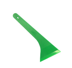 TM-209-L Зелений пластиковий сквидж - CARIGHT long handle plastic squeegee with BEND edge