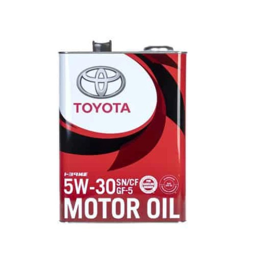 Синтетичне моторне мастило, 4 л TOYOTA Motor Oil SN 5W-30