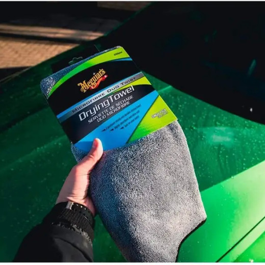 Рушник для сушки кузова - Meguiar`s Supreme Duo Twist Drying Towel 50x90 см. cірий (X210400EU)