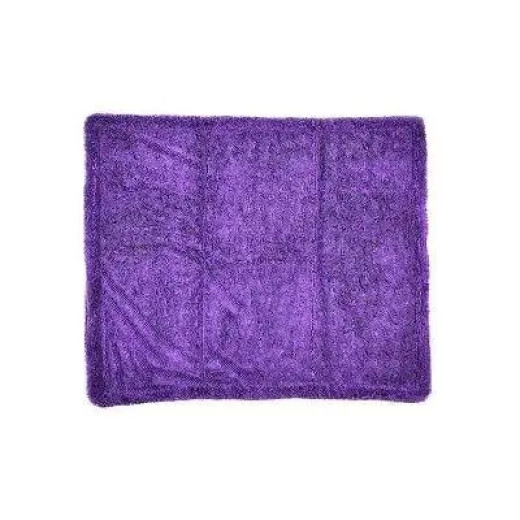 Рушник з крученої мікрофібри - MaxShine Duo Twisted Loop Drying Towel 50x60 см. 1200 gsm фіолетовий (1195060P)