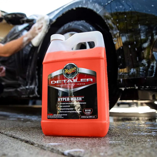 Шампунь Meguiar's концентрований гіпер-мийка Detailer Hyper-Wash 3,79 л