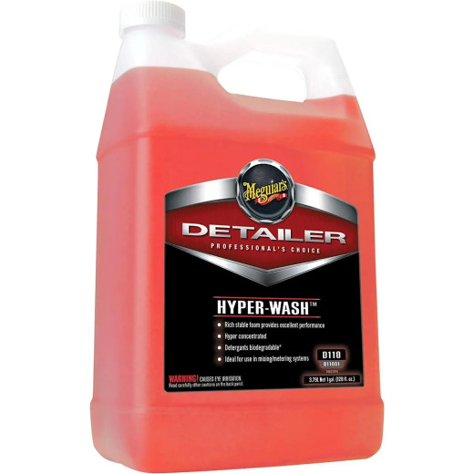 Шампунь Meguiar's концентрований гіпер-мийка Detailer Hyper-Wash 3,79 л